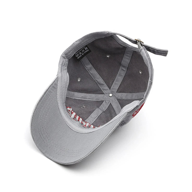 Washed Retro Baseball Cap Summer High-Quality Sun Hat