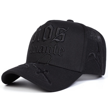 Unisex DIOS POR DELANTE Letter Embroidery Baseball Caps Outdoor Adjustable Casual Hats Sunscreen Hat Sports Cap
