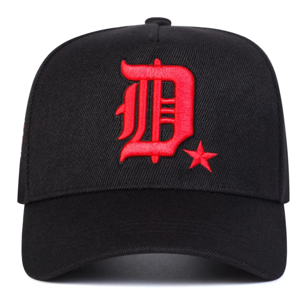 Unisex Gothic D Letter Embroidery Side Dummy Fresh Baseball Caps