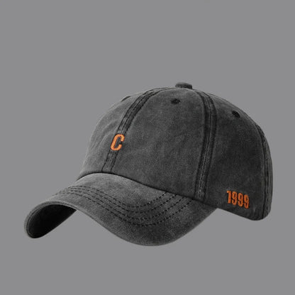 Vintage Letters C Embroidery Baseball Caps Adjustable