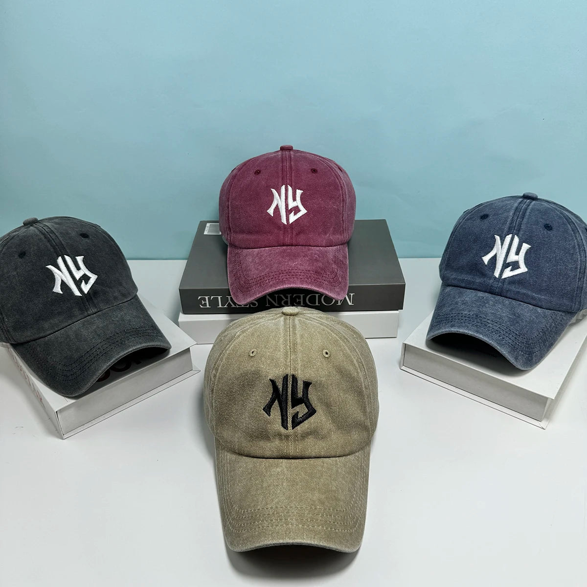 New Unisex NY Letter Embroidered Baseball Cap