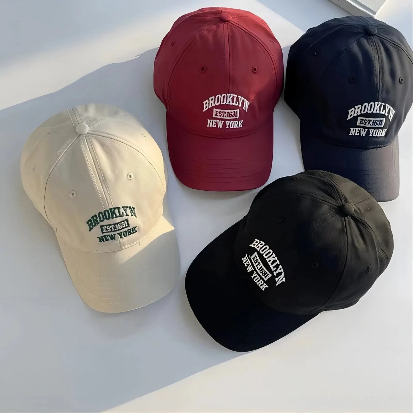 Snapback Hat Embroidery Women's Cap Hip Hop Outdoor Casual Sun Hats