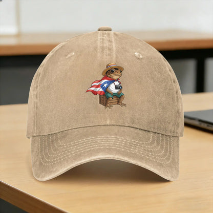 World Tour Washed Baseball Cap