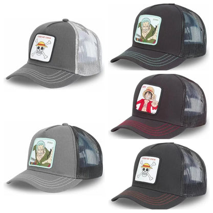 New Outdoor Sport LUFFY Baseball Cap Summer Fashion Embroidered Adjustable Outdoor Hip Hop Hat