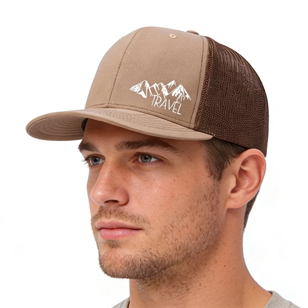 Unisex Summer Printed Hill Baseball Cap for Men Women