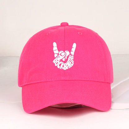 Rock & Metal Hand Gesture Baseball Cap