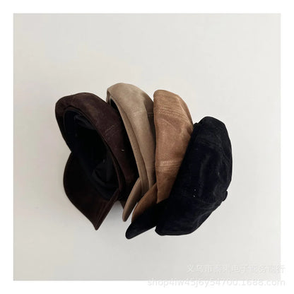 2025 New Japanese Vintage Kids Newsboy Cap