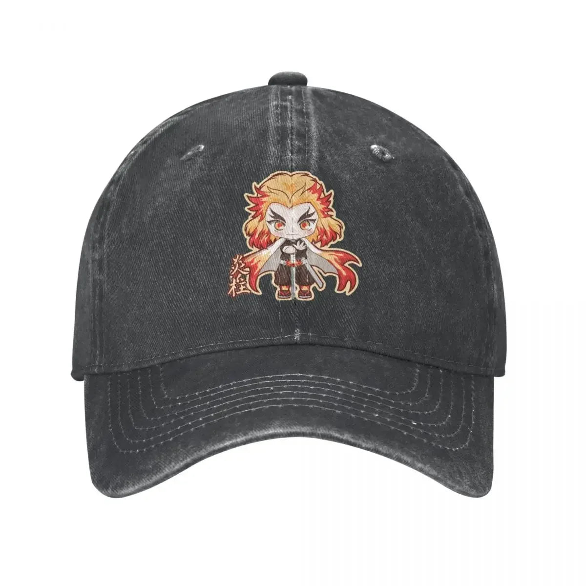 Cute Kyojuro Rengoku Baseball Caps Distressed