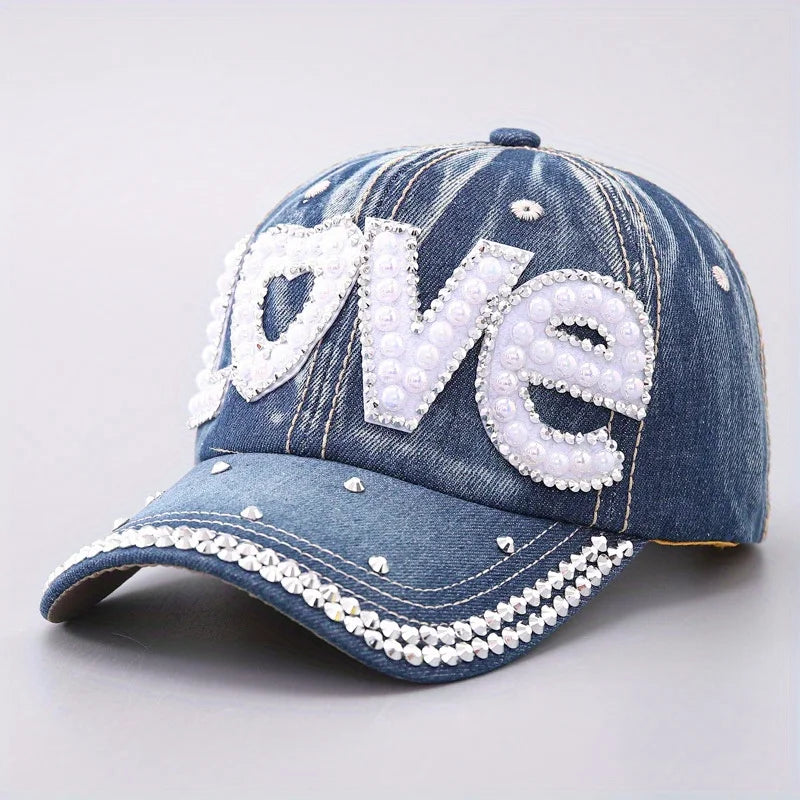 Fashionable Simple And Generous Denim Baseball Cap