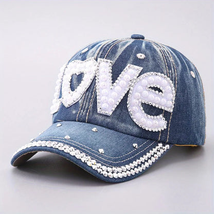 Fashionable Simple And Generous Denim Baseball Cap