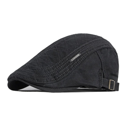Men Women Beret Spring Autumn Cotton Flat Cap