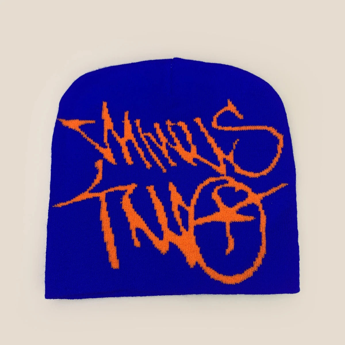 Niche American Street Jacquard Letters Knitted Hats New Men Women