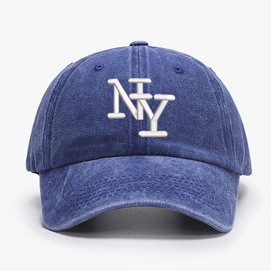 Embroidered NY Letters New York Vintage Baseball Caps Men Women