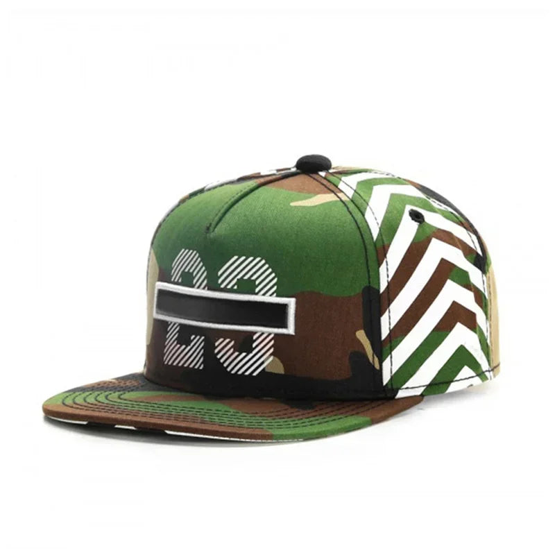 Fashion Luxury Digital Embroidery Hat Unisex Baseball Caps for Women Men