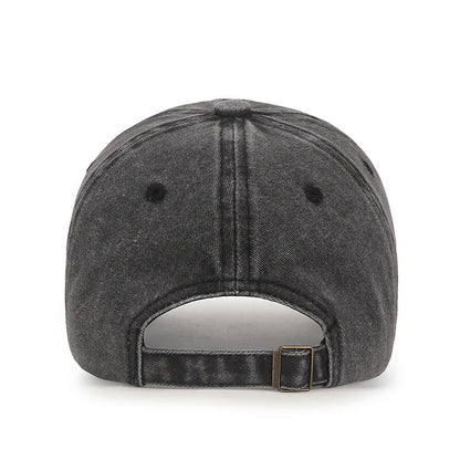 Men Women Unisex Adjustable Distressed Dads Hat