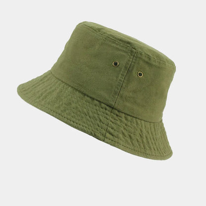 Fluorescent Green Bucket Hat Four Seasons Candy Color