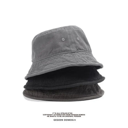 Casual Men Women Hip Hop Fisherman Hat Fishing Cap Washed Denim Fisherman Hat