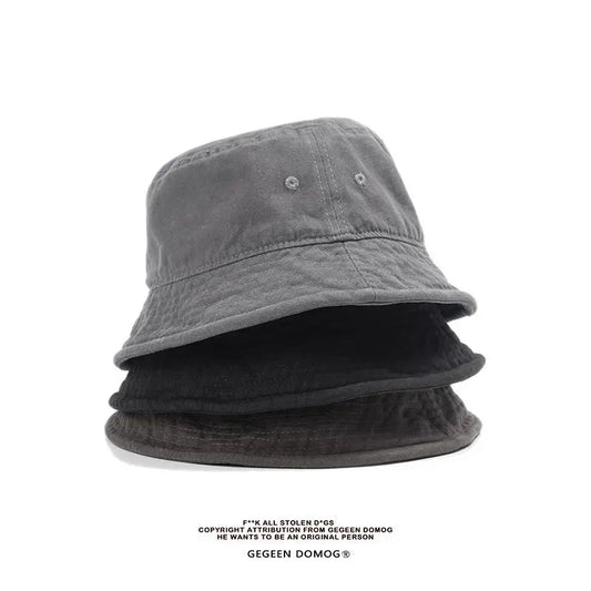 Casual Men Women Hip Hop Fisherman Hat Fishing Cap Washed Denim Fisherman Hat