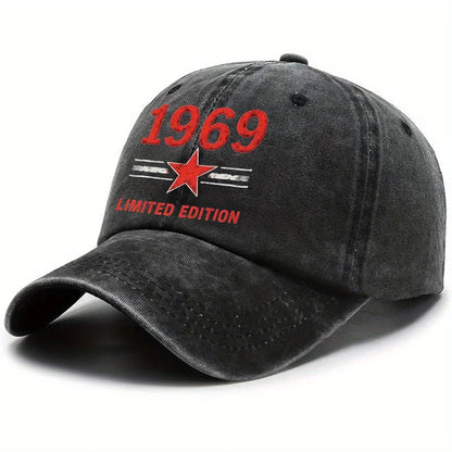 A Washed Cap 1969 Printed Baseball Hat