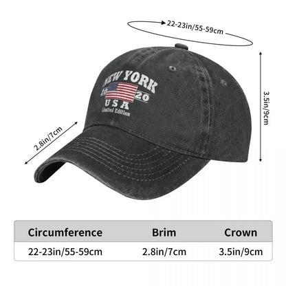 New 2020 York Baseball Cap Fashion Trendy Street Style Unisex