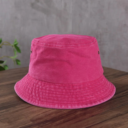 Fashion Foldable Burrs Bucket Hat for Women Men