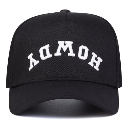 Unisex Letter Embroidery Baseball Caps Outdoor Casual Sunscreen Hat