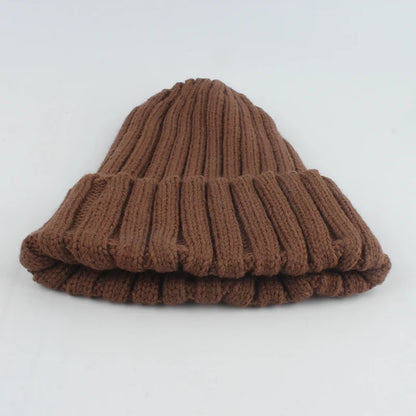 Autumn Winter Beanie Warm Soft Knitted Hat Hip Hop Cap