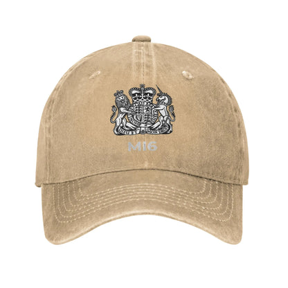 MI6 Spy Secret Intelligence Service Men Women Baseball Caps