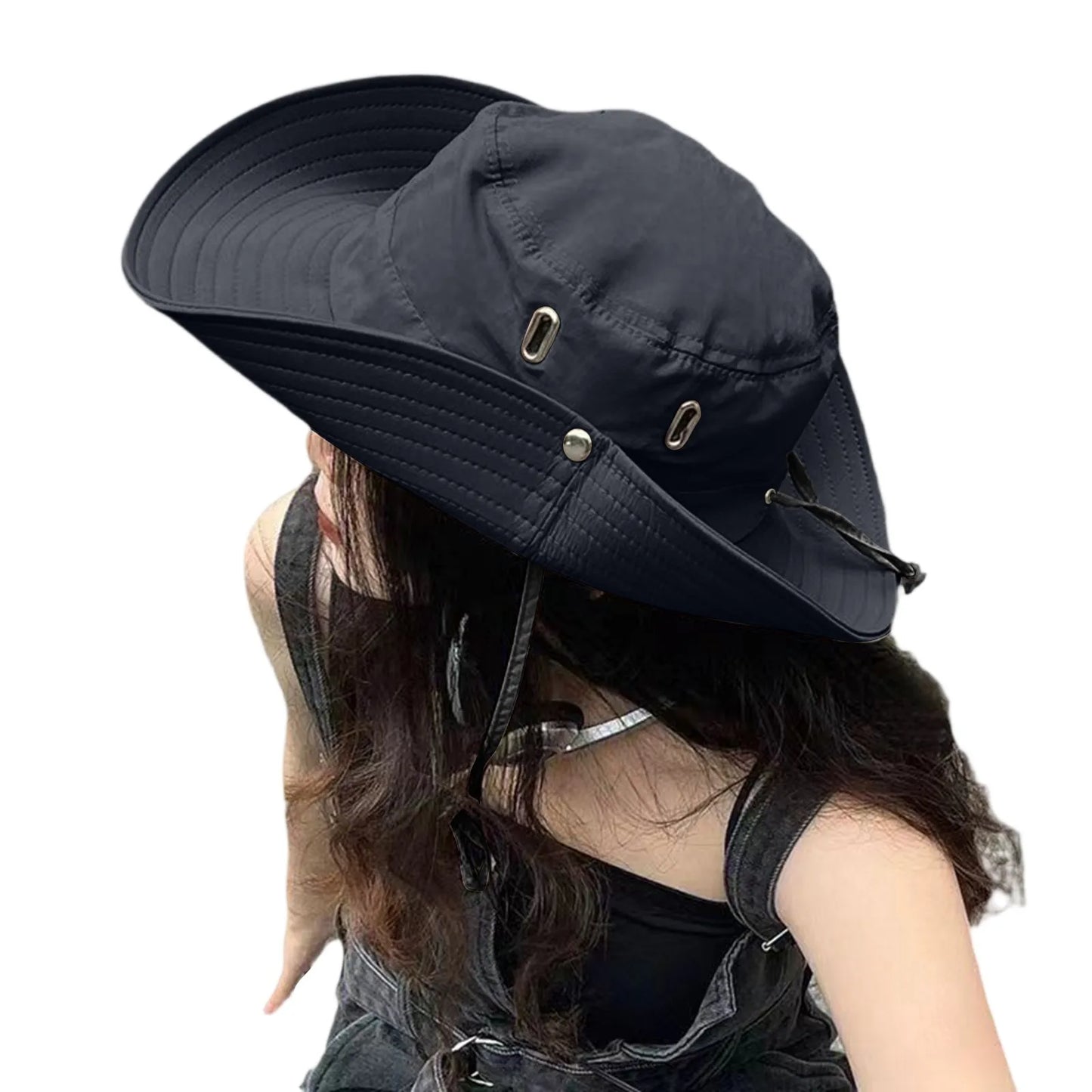 Solid Outdoor Hiking Jungle Mountaineering Hat