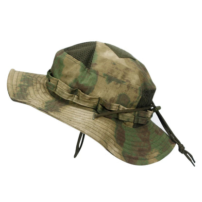 Camo Boonie Hat Sunscreen Breathable Bucket Hat Men's Outdoor