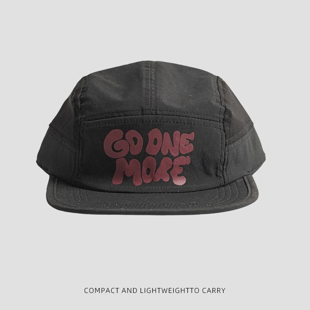 Fashion Thin Baseball Cap Quick-Dry Flat Brim Sports Mesh Cap