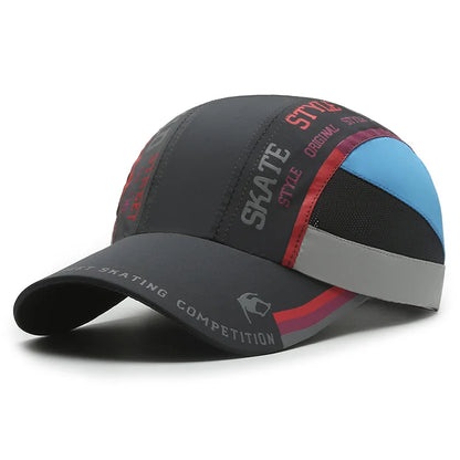 Summer Brand Men Sport Running Mountain Sweat Baseball Cap