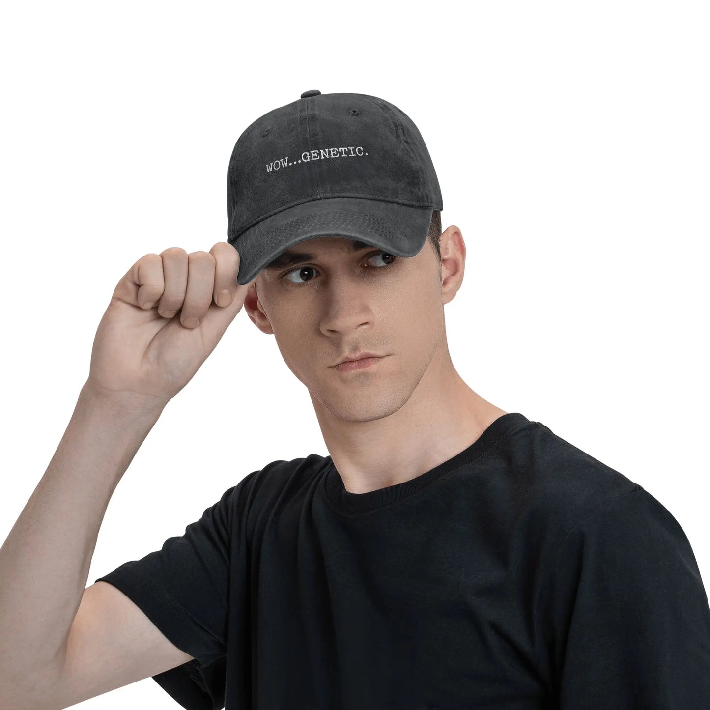Casual Wow Genetic Heated Rivalry Quote Baseball Caps