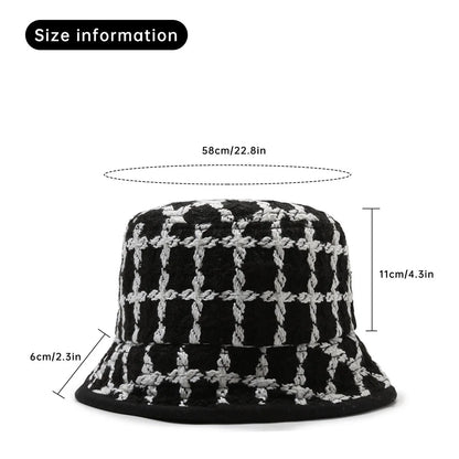 Warm And Ear-Protecting, Fashionable And Elegant, Mom's Bucket Hat