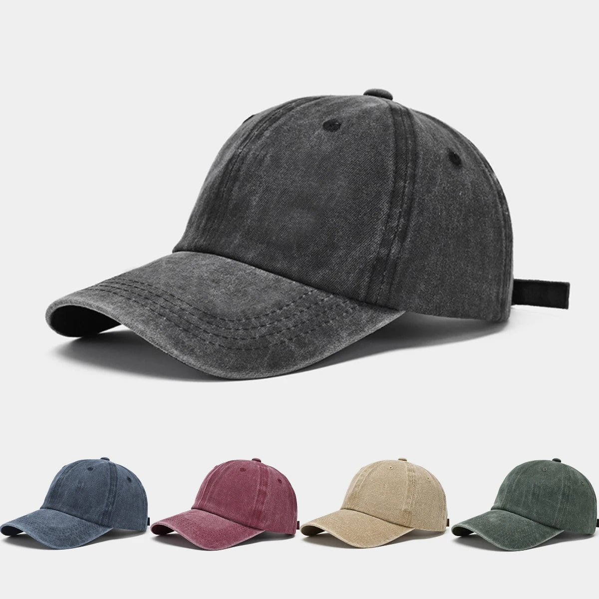 Sunscreen Water Washed Men's Baseball Cap