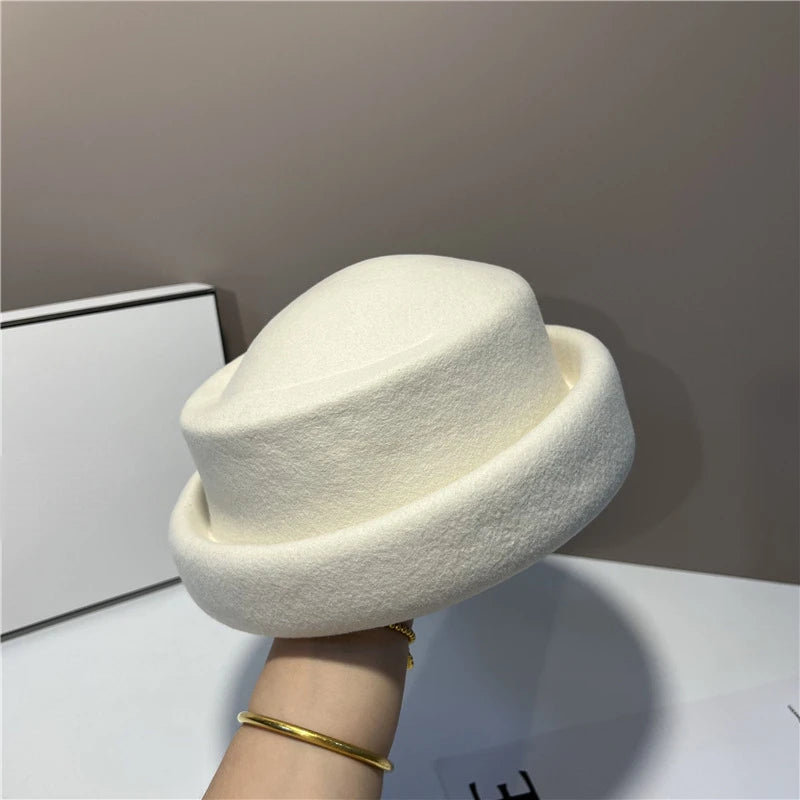 100% Australian Wool Vintage Fashion Fedora Hat