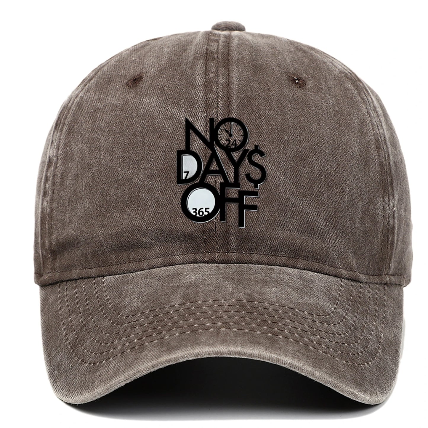 Adjustable Alphanumeric Printed Baseball Cap
