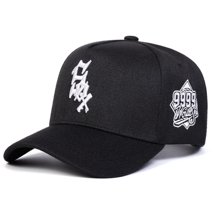 Unisex SOX 9999 Letter Embroidery Baseball Caps Outdoor Adjustable Casual Hats Hip Hop Hat Sunscreen Hat