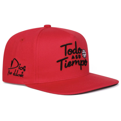 Unisex Todo A Su Tiempo Embroidery Hip-hop Hats Spring Autumn Snapback Caps