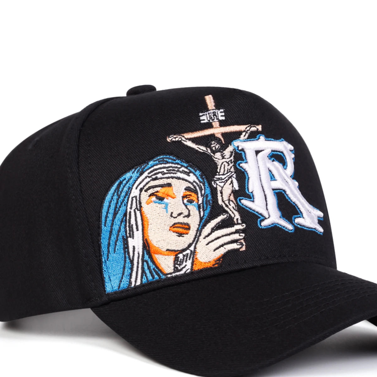 Unisex R Prayer Embroidery Baseball Caps Spring Autumn Sports Cap