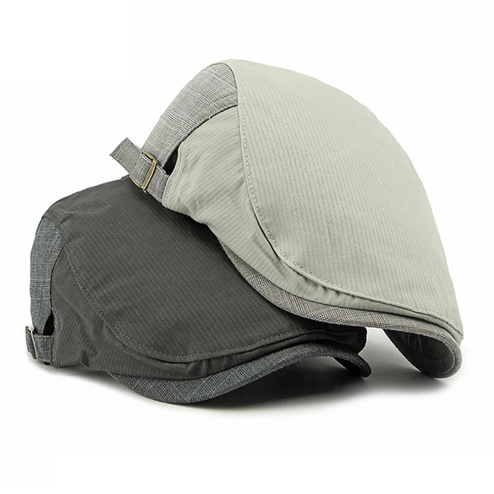 New Spring Summer Sun Hat Women Breathable Ivy Flat Cap