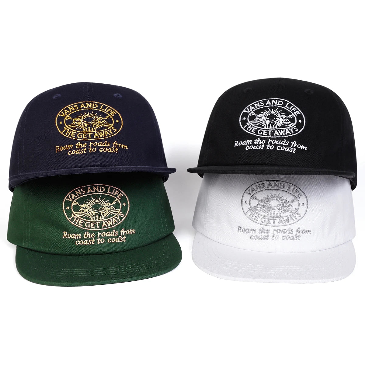 Unisex Letter Embroidery Hip-hop Hats Spring and Autumn