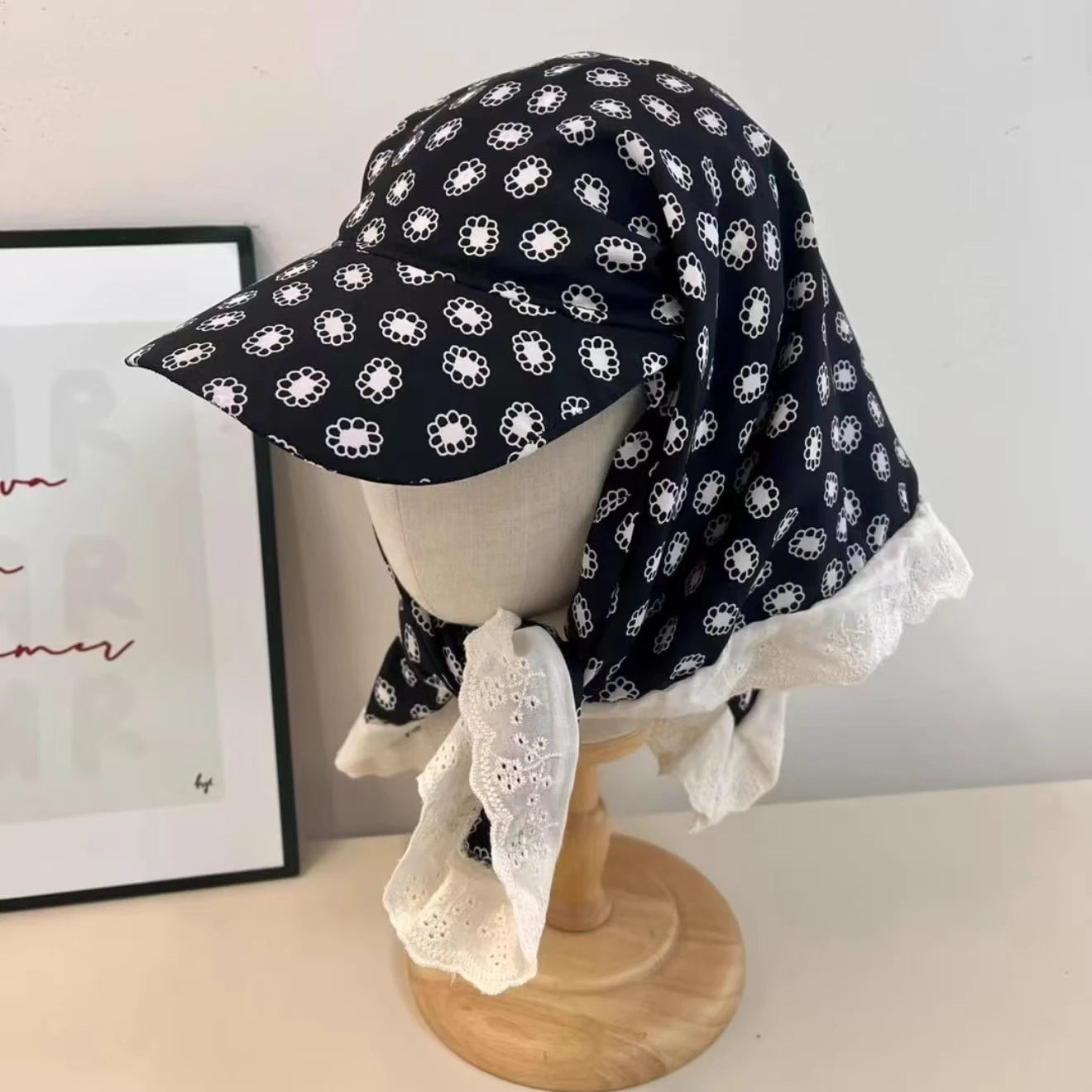 Big Brimmed Baseball Cap 2025 Butterfly Bow Women's Sun Hat