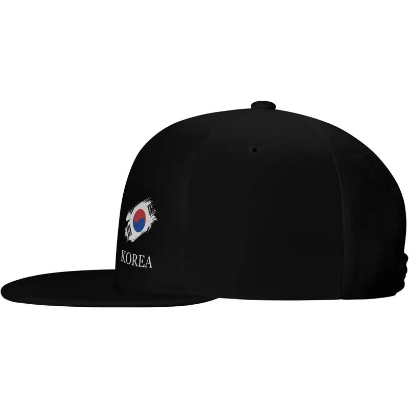 Brush Korean Korea Flag Snapback Hats For Men Women Baseball Cap Sports Adjustable Flat Bill Trucker