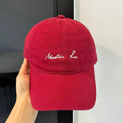 Women Solid Color Baseball Hat