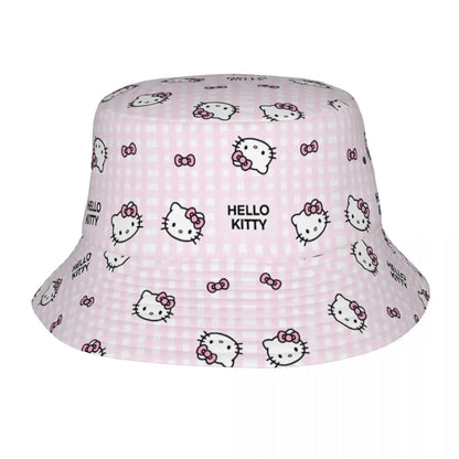 Kittys Leopard Bucket Hat Vocation Getaway Headwear Accessories Fisherman Cap