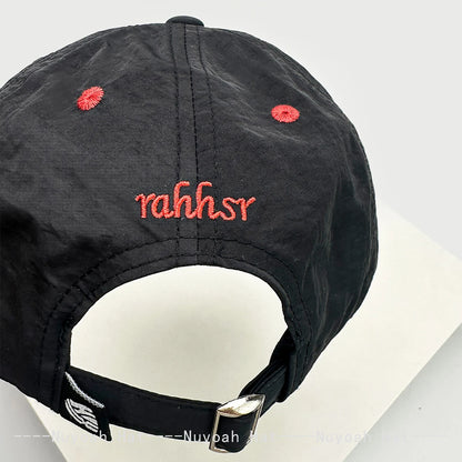 Quick Drying Embroidered Letters Baseball Hats