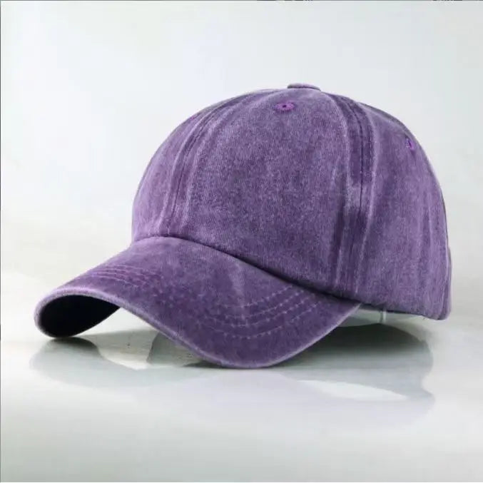 Water Washed Old Duckbill Cap, Spring and Summer Soft Top