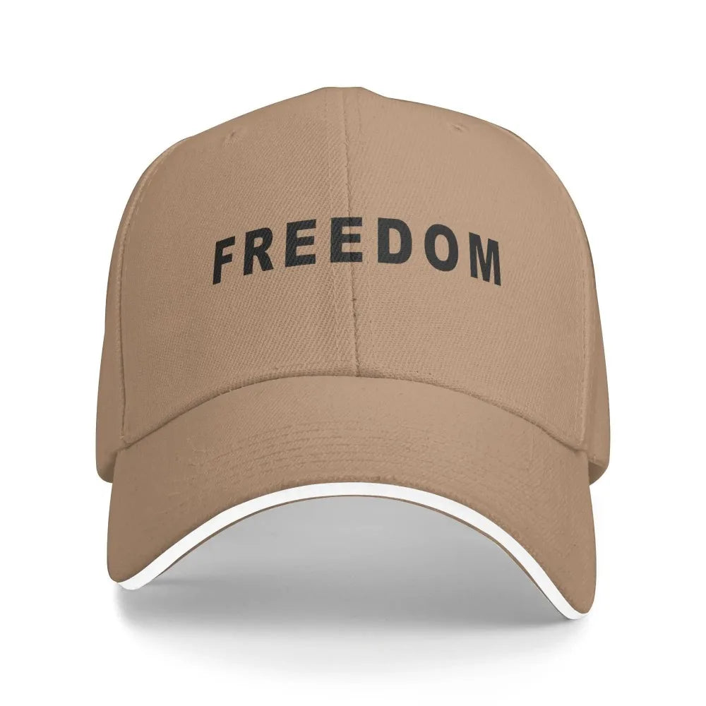 Freedom Print Baseball Cap