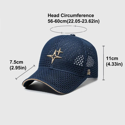 Casual Breathable Mesh Baseball Cap